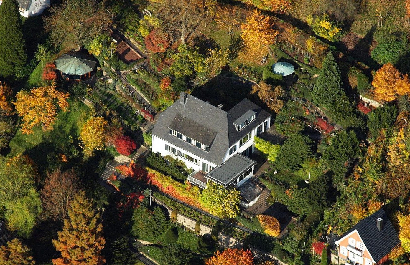 Wohnhaus Vogelperspektive