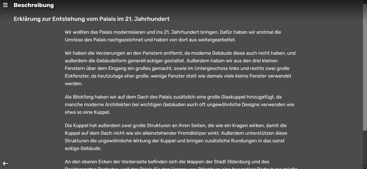 Beschreibung zur Projektidee