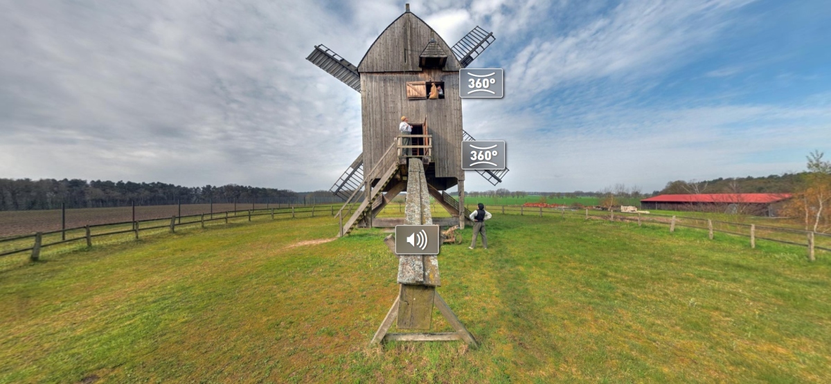 Panoramabild Außengelände, Alte Mühle Panoramabild Außengelände, Alte Mühle