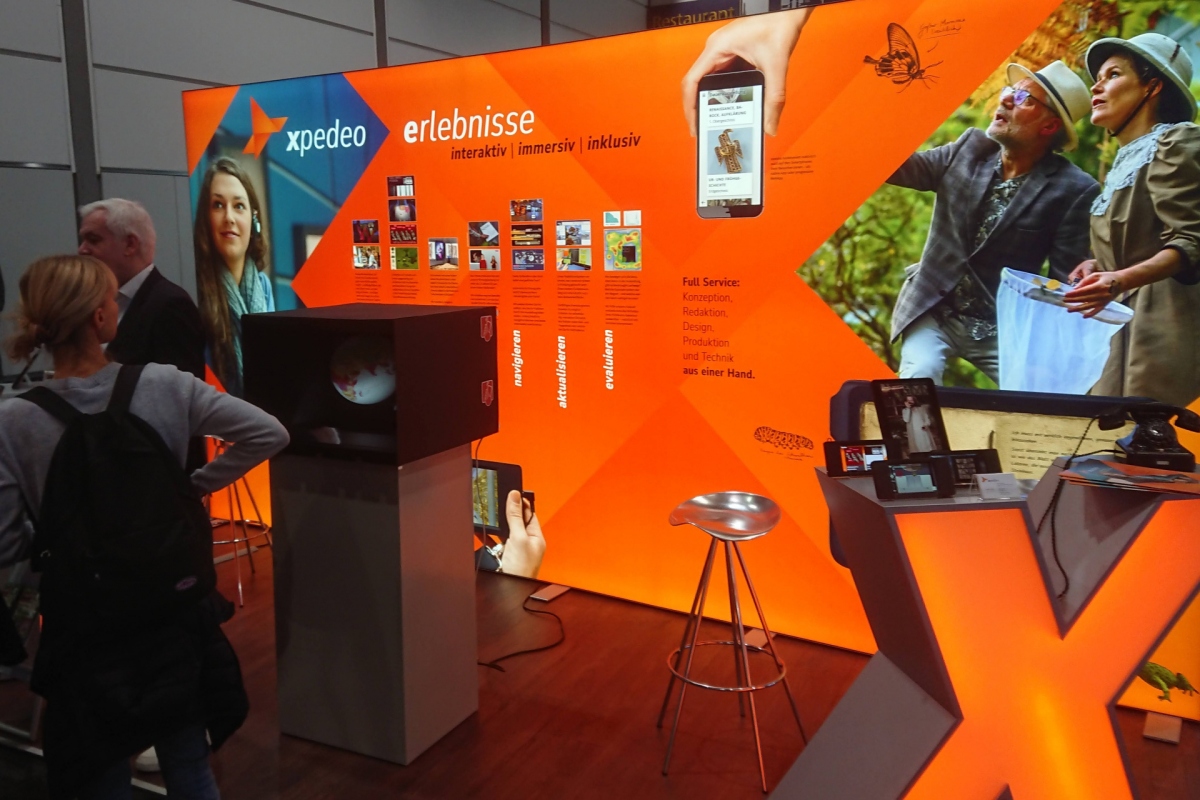 Messestand xpedeo