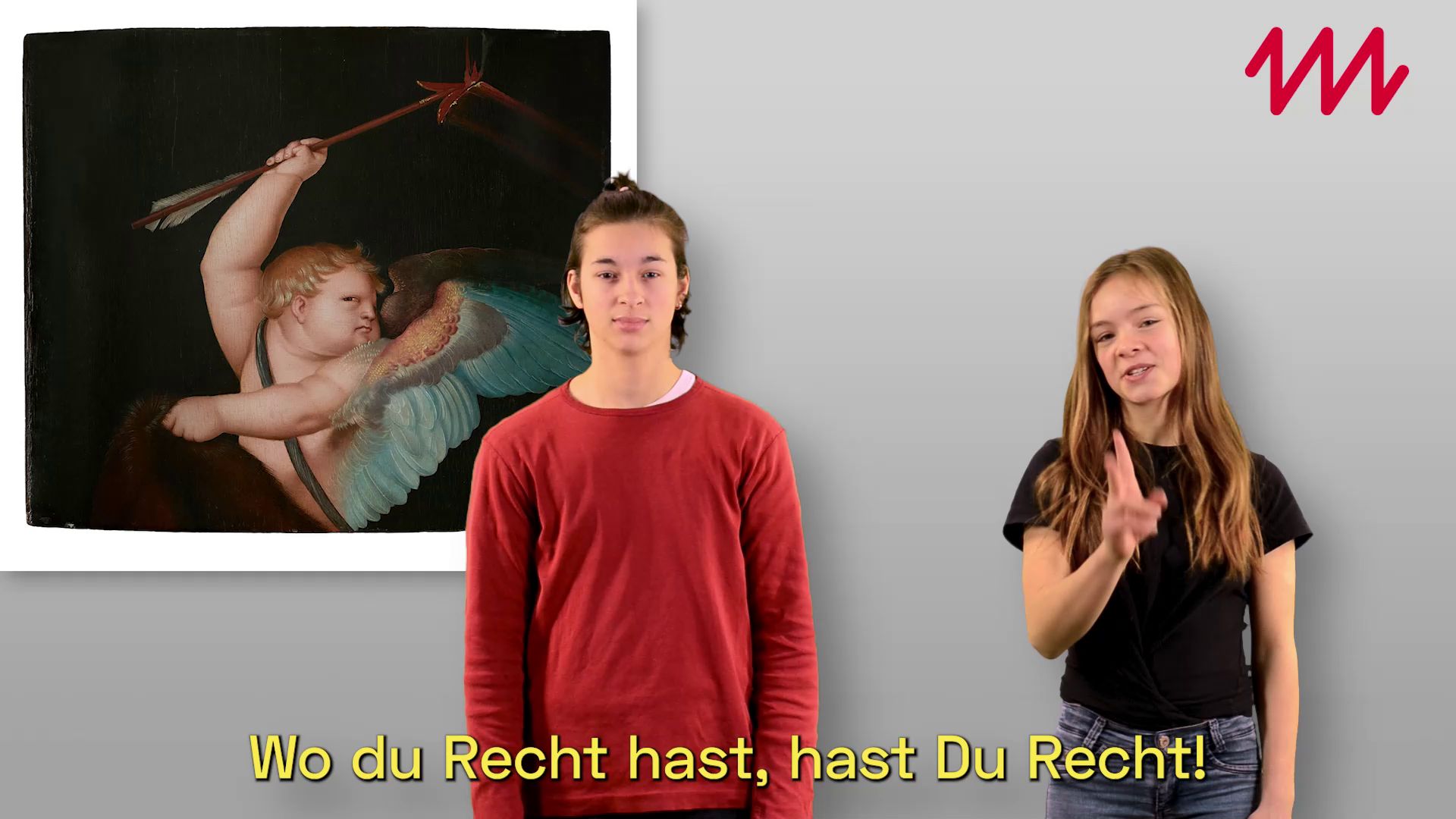 Screenshot gebärdende Kinder Screenshot gebärdende Kinder