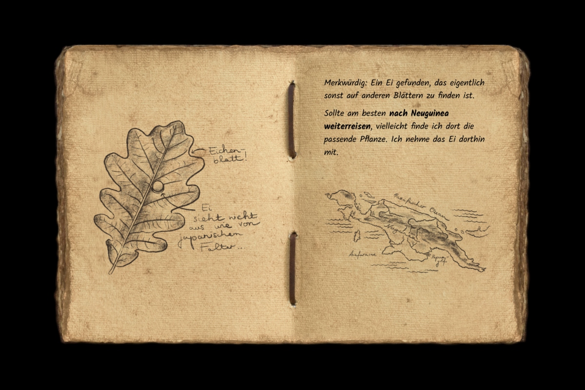 Screenshot Blätterbuch