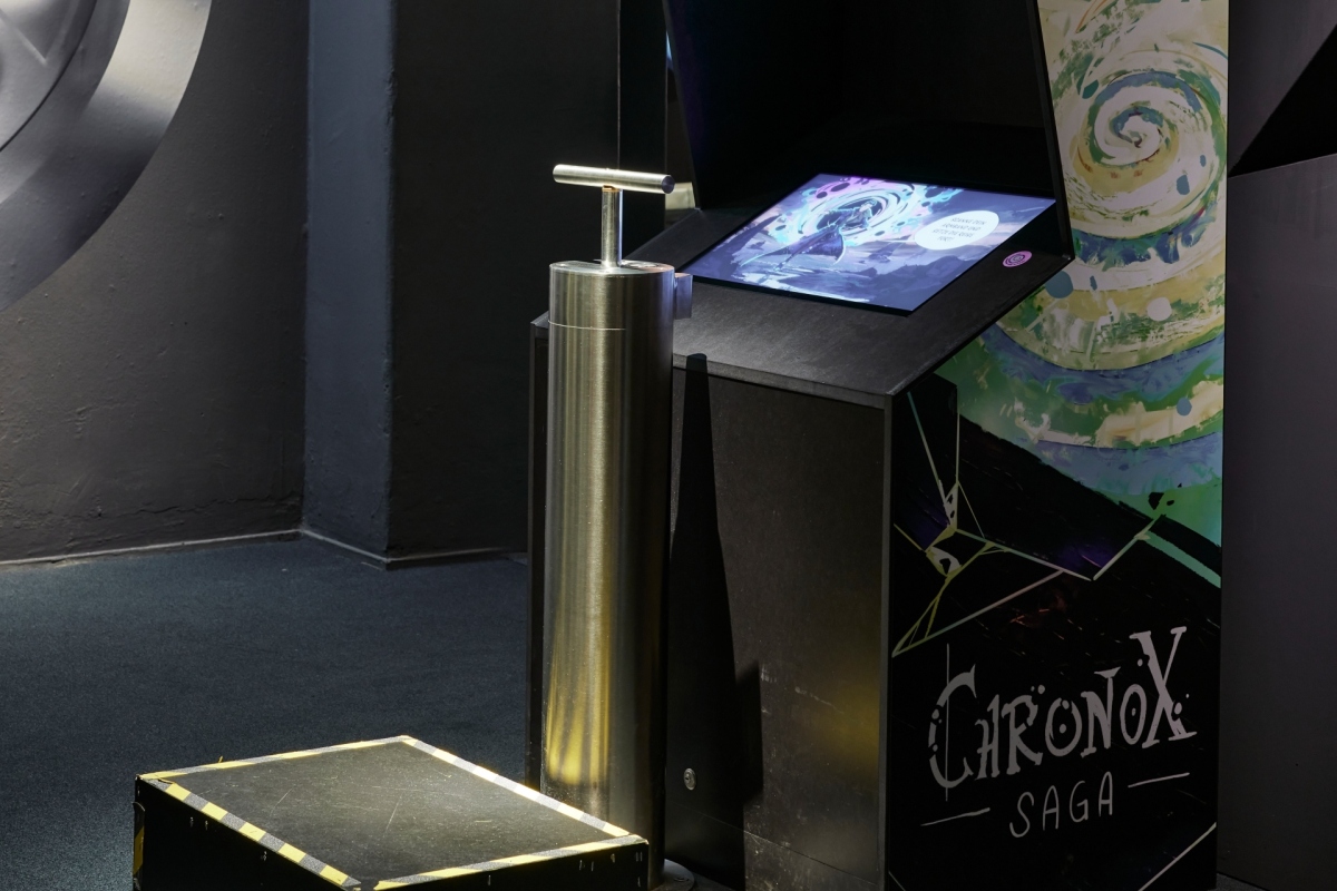 Terminal in der Ausstellung Terminal in der Ausstellung