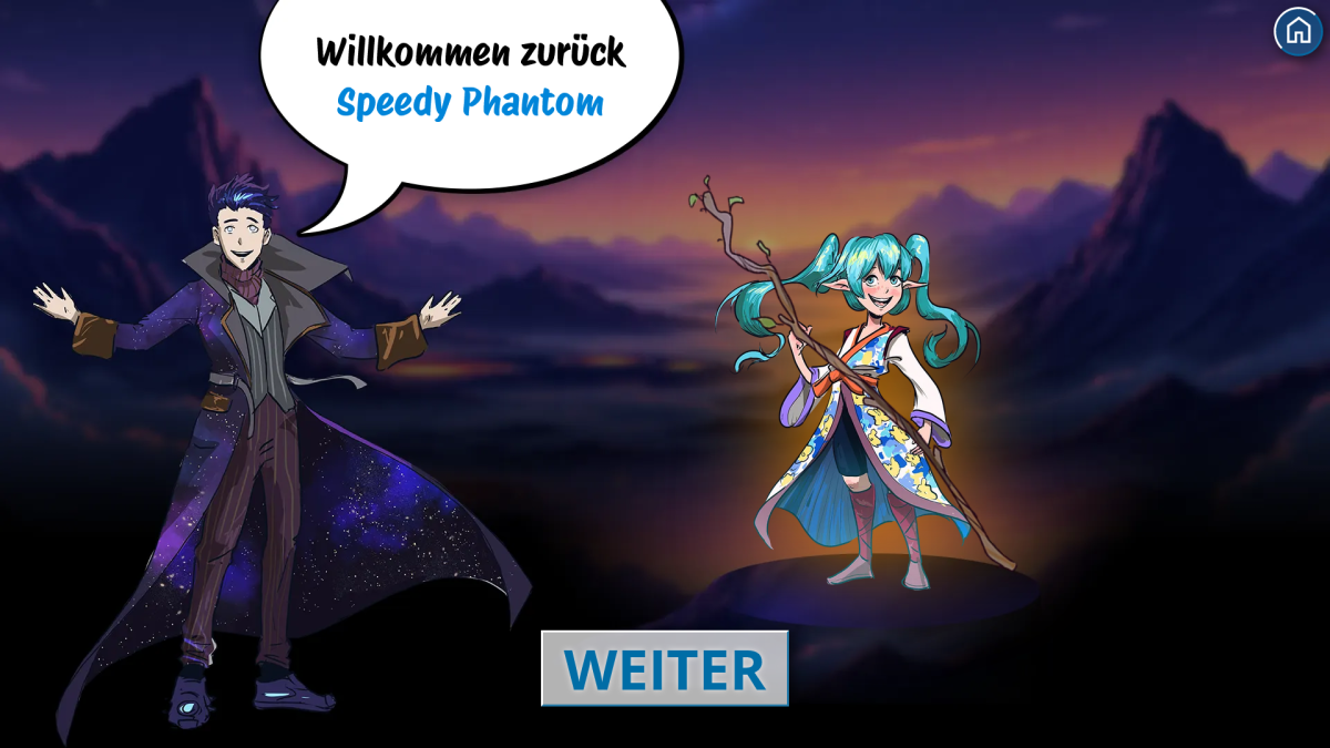 Screenshot einer Terminalanwendung