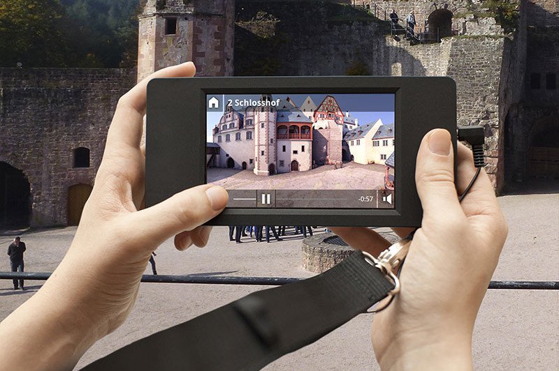 multimediales Besucherführungssystem multimediales Besucherführungssystem