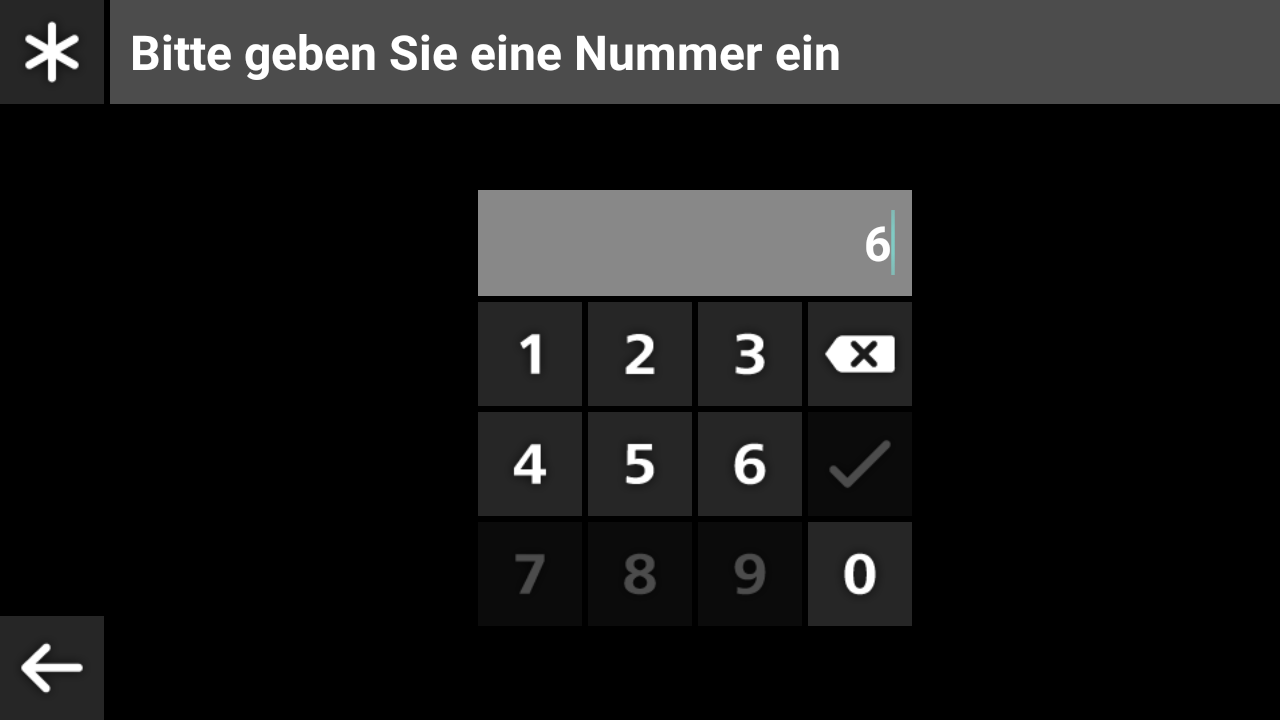 Numerische Eingabe xpedeo Numerische Eingabe xpedeo