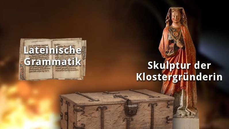 Screenshot Schatzhüterin: Spiel "Das Kloster brennt" Screenshot Schatzhüterin: Spiel "Das Kloster brennt"