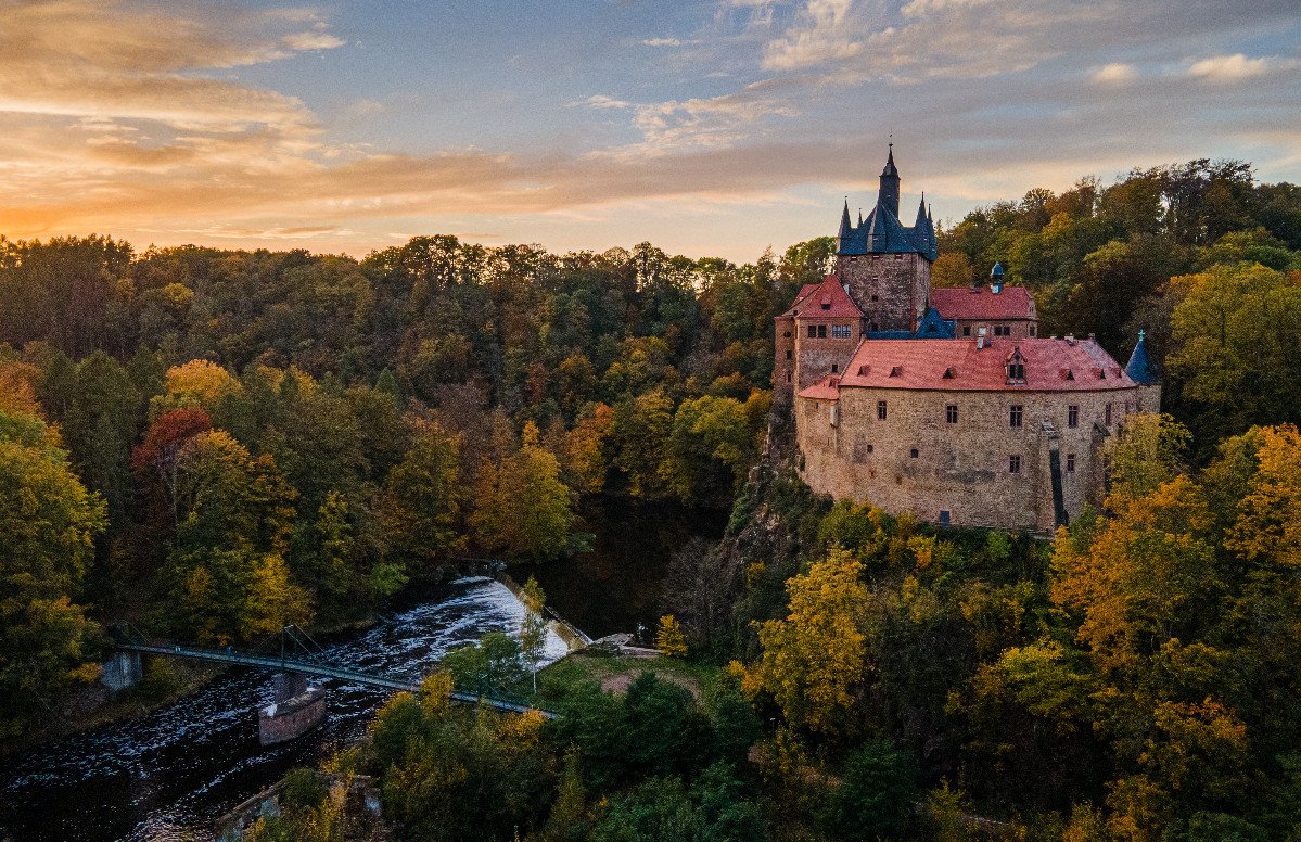 Burg kriebstein Außenansicht
