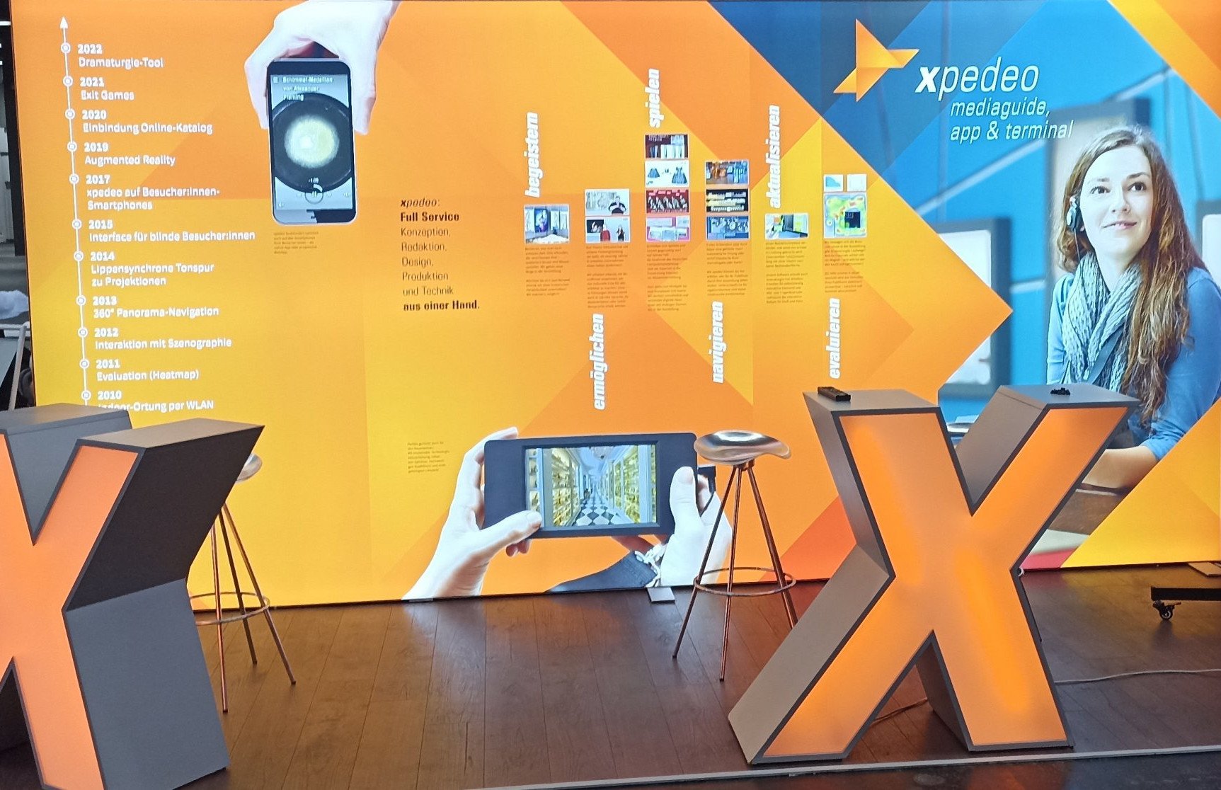 Messestand xpedeo