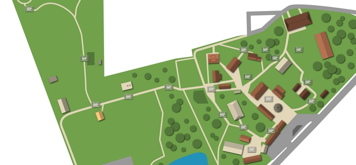 Ground plan of the site