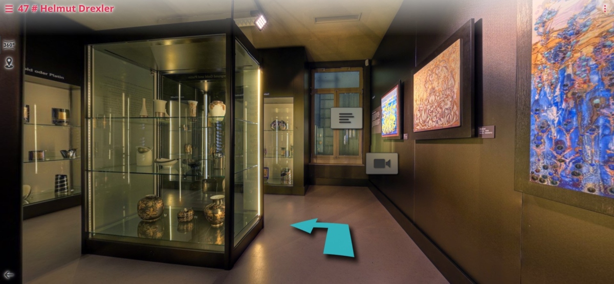Panorama section Helmut Drexler room