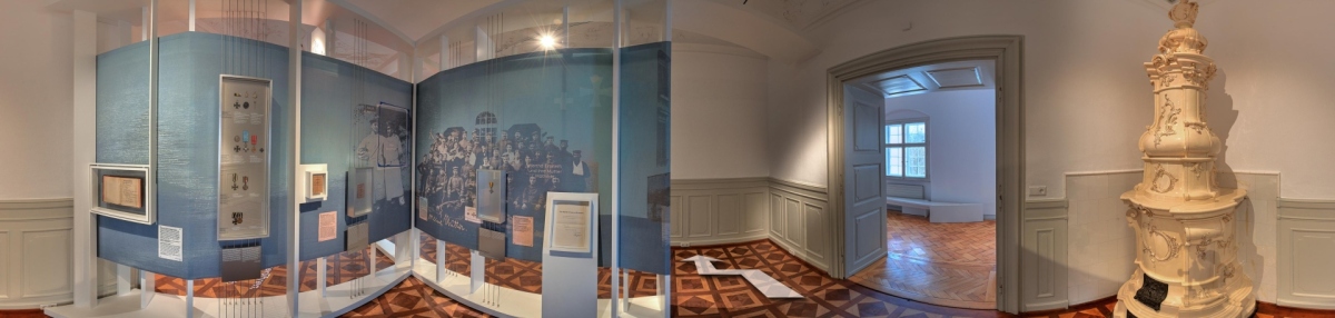 Visitors can navigate their way around using a panoramic navigation system.