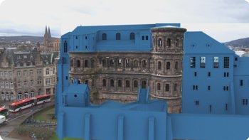 Porta Nigra 3D Rekonstruktion Porta Nigra 3D Rekonstruktion